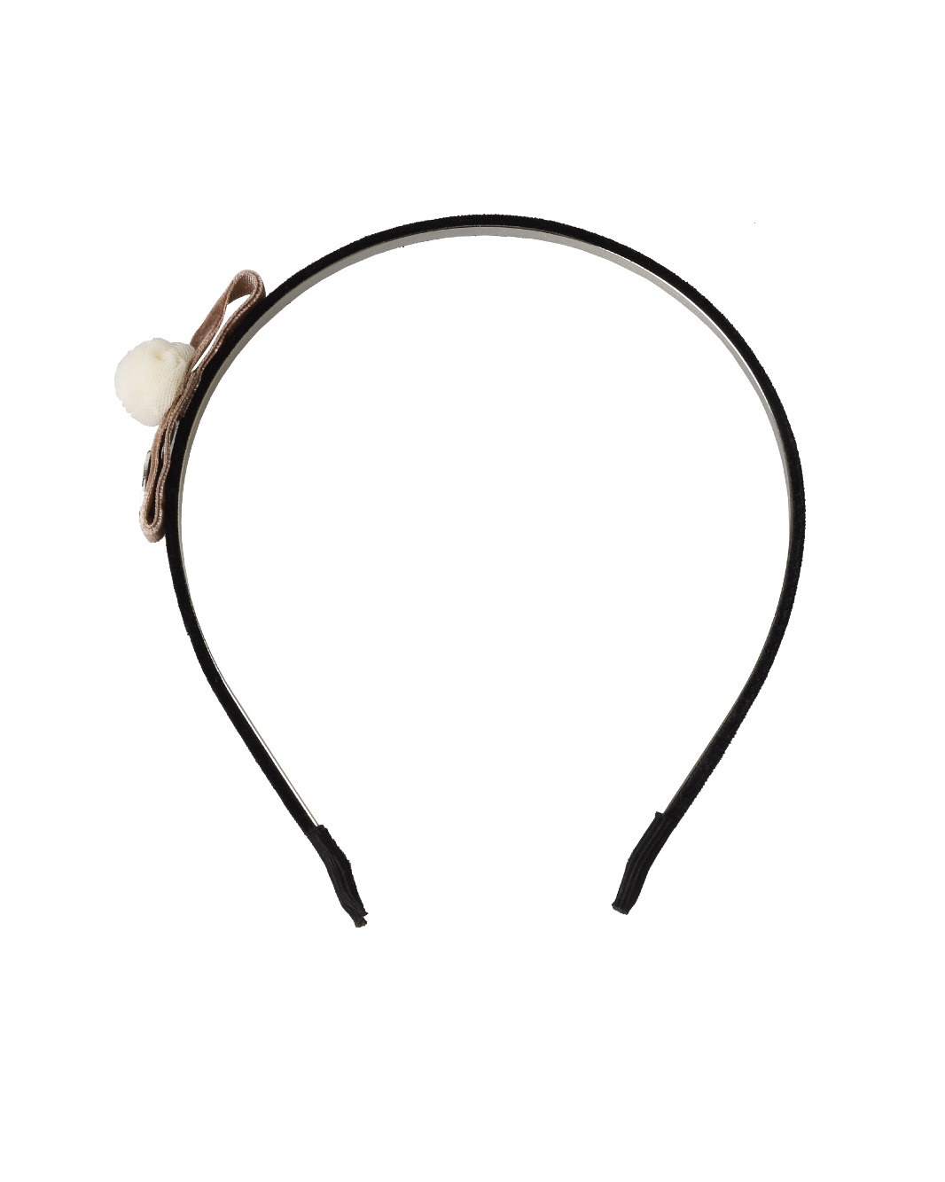 Rose Slim Headband (Black)