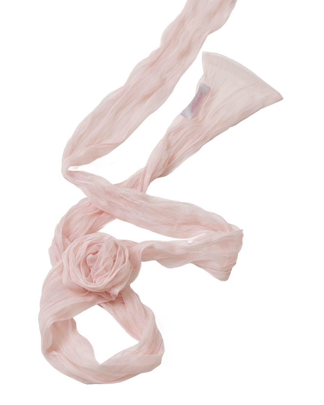 Wrinkle Rose Scalf (Apricot)