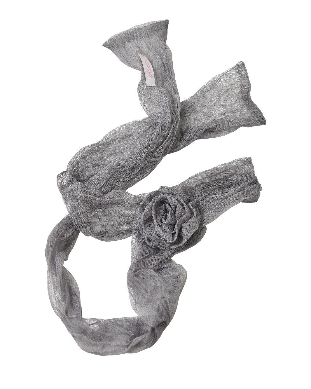 Wrinkle Rose Scalf (Gray)